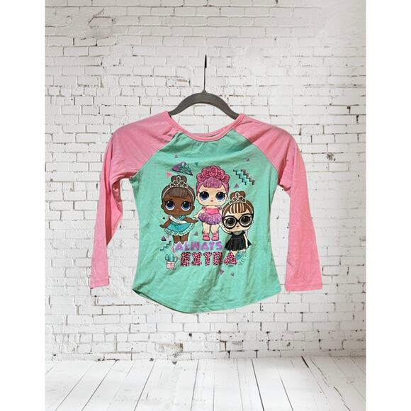 Girls LOL Long Sleeve Shirt Small 6-6X - Picture 1 of 4